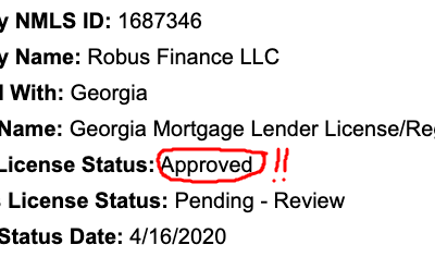 RōBUS Mortgage Now Licensed in Georgia!